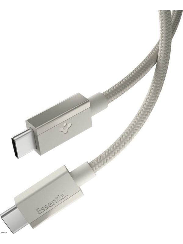 Spigen Essential USB-C to USB-C 60W Fabric Cable - 1.5m - Gunmetal