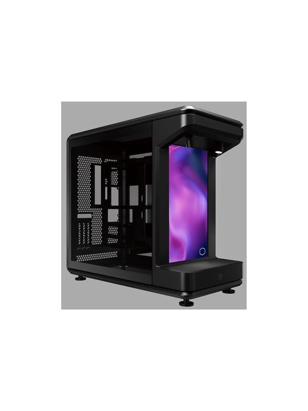 Cooler Master MasterFrame 360 STAGE LCD - Kabinet - Tower - Sort