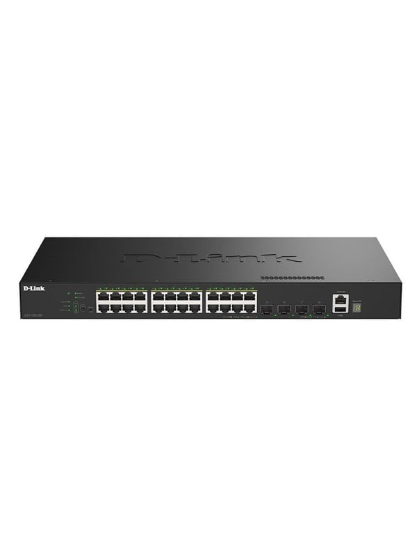 D-Link SmartPro DGS-1530-28P - switch - 28 ports - smart - rack-mountable