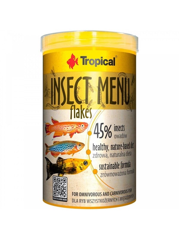 Tropical Insect Menu Flakes 1000 ml.