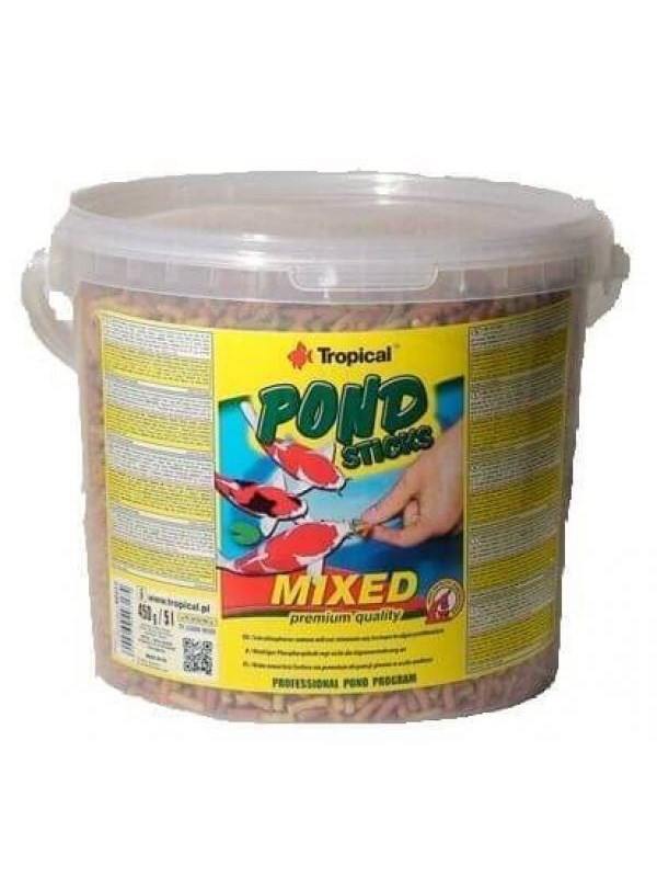 Tropical Koi & Guldfisk Sticks MIXED 11 L./900 g. Spand billede