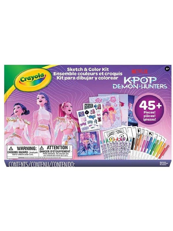 K-POP KPDH CRAYOLA Sketch & Color Kit