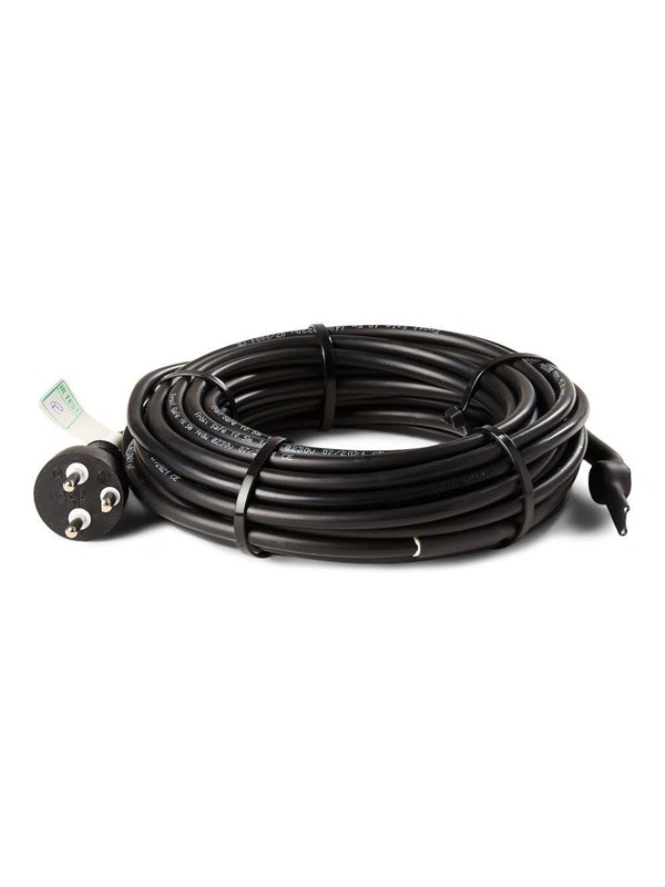 HEATCOM FrostSafe 13W/m varmekabel med termostat & stikprop med jord, 14 meter billede