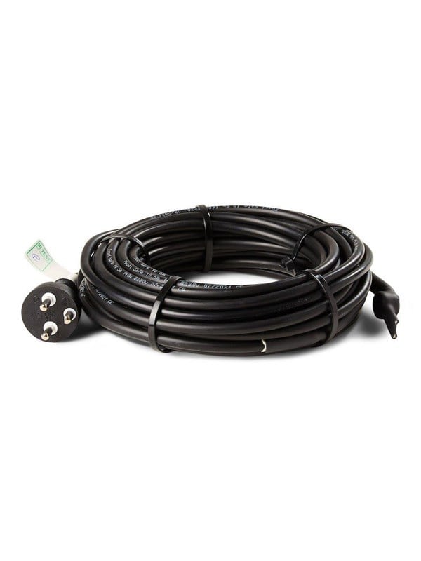 HEATCOM FrostSafe 13W/m varmekabel med termostat & stikprop med jord, 2 meter billede