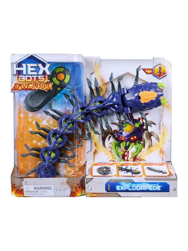 Hex Bots Exploding Centipede billede