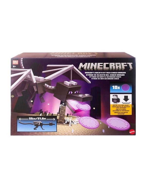 Minecraft Legetøjsfigur - 55 cm - Dragon's Breath Attack Ender D