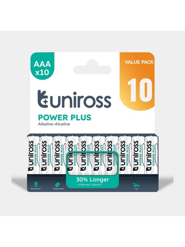 UNiROSS Power Plus Alkaline AAA (240 Pack) billede
