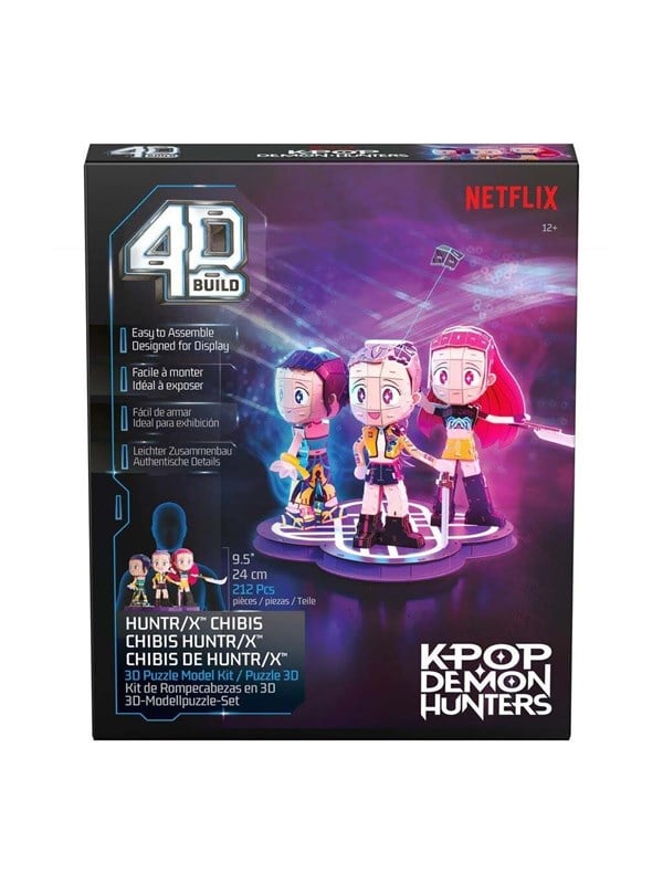 K POP KPDH 4D Build Huntrix Chibi Set 3D Puslespil