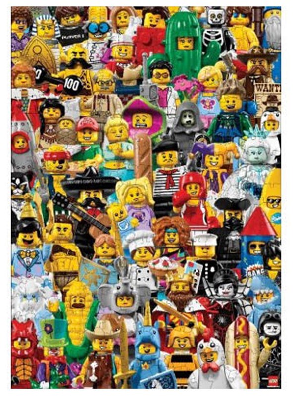 LEGO Minifigures Collage 2 Puzzle 500 Pcs