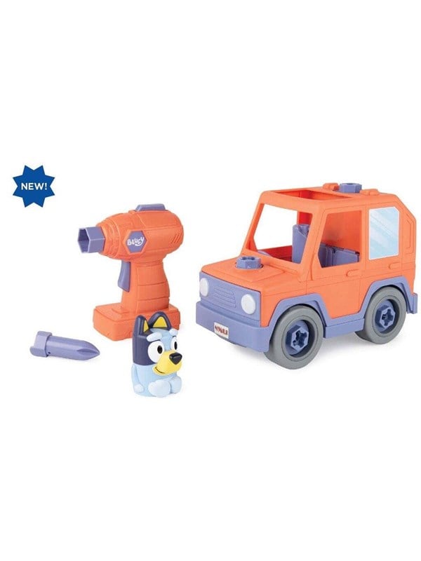Bluey Build A Buddy Motorized Car & Drill
