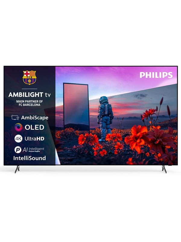 Philips 77" Fladskærms TV OLED 4K Dolby Vision 77OLED811/12 Ambilight
