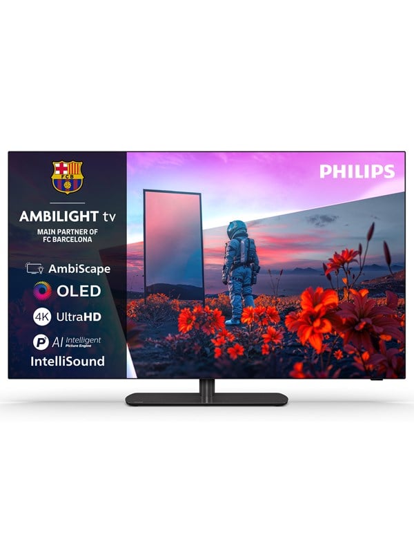 Philips 55" Fladskærms TV OLED 4K Dolby Vision 55OLED811/12 Ambilight