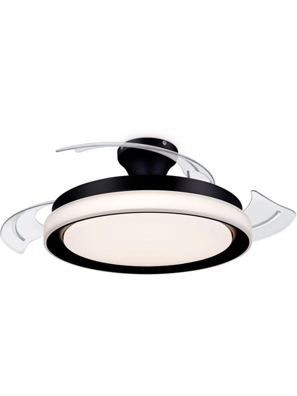 Philips Bliss DC Fan ceiling 28W+35W TW Black billede