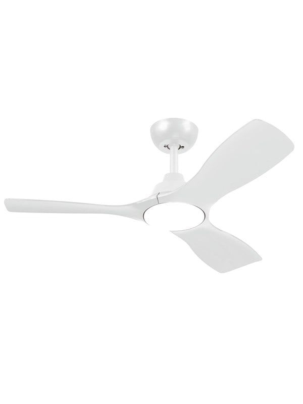 Loftventilator med LED-lys, 106 cm, fjernbetjening