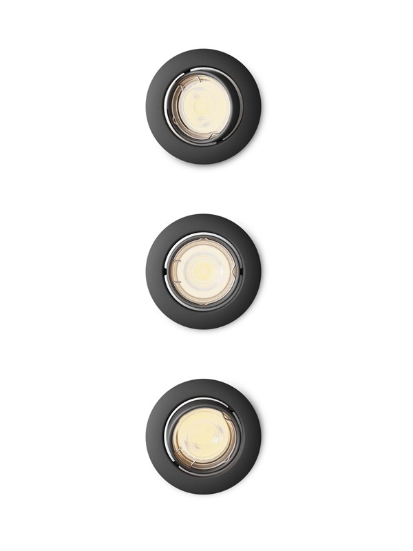 Philips Peridot Rec Kit Rd Aj 7W BL 3pk
