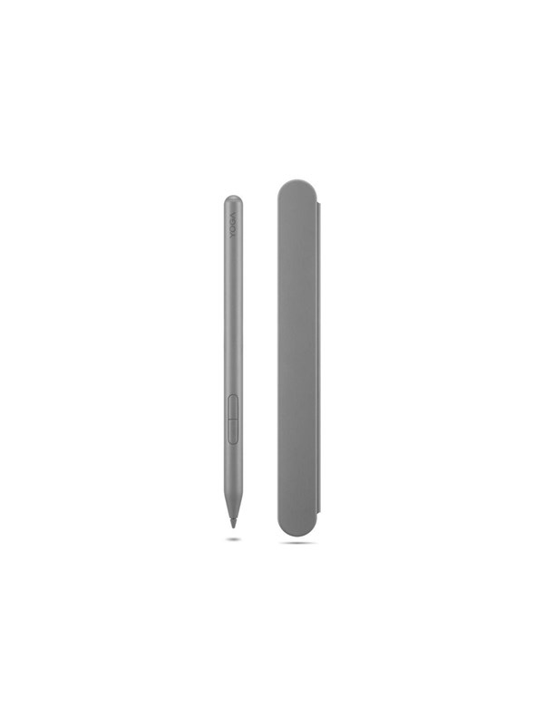 Lenovo Yoga - active stylus set - luna grey - with Pen Case - Aktiv stylus sæt - 2 knapper - Grå