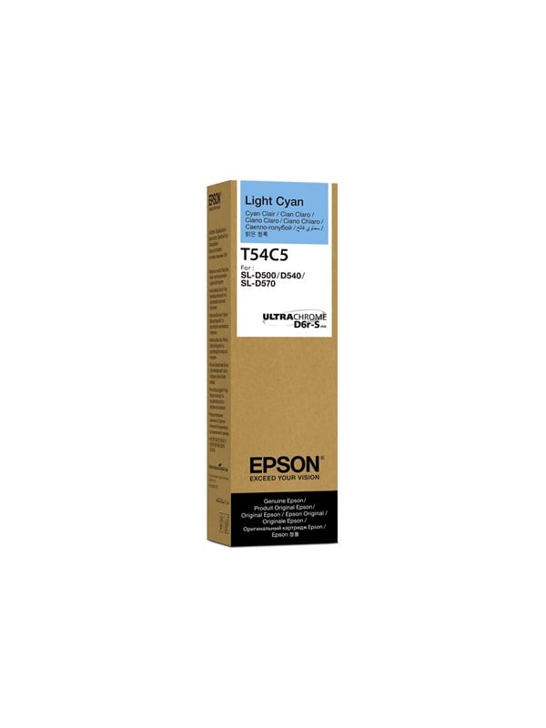 Epson T54C - light cyan - original - ink refill