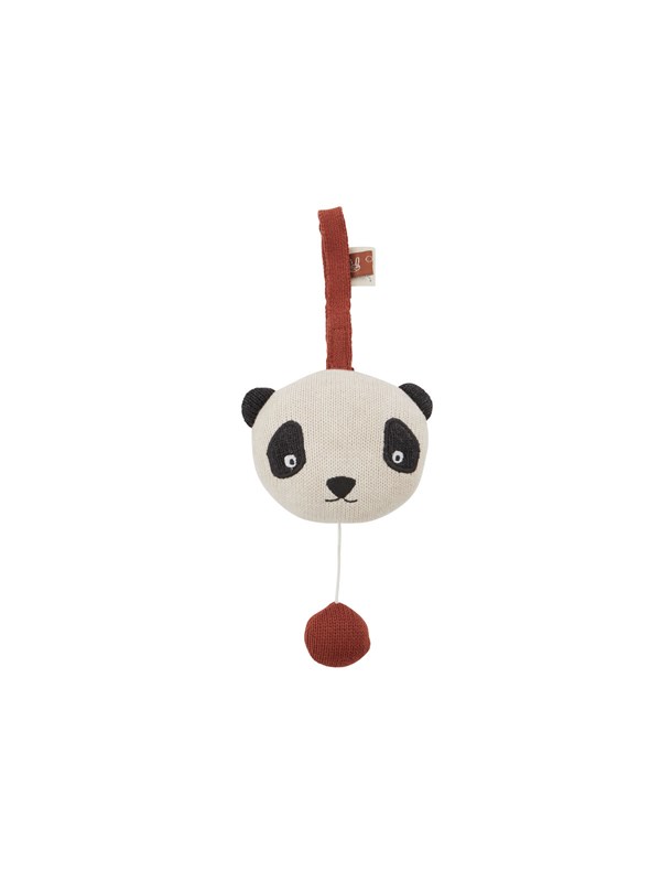 OYOY Musikuro - Panda - Offwhite/Black