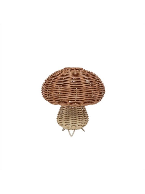 OYOY MINI Natlampe i rotting med svampemotiv