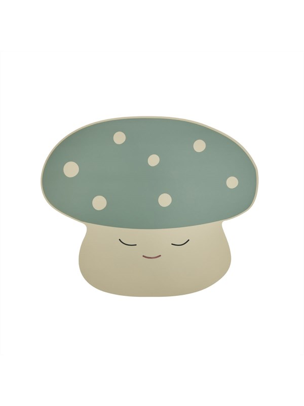 OYOY Dækkeserviet - Mushroom - Off White/Pale Green