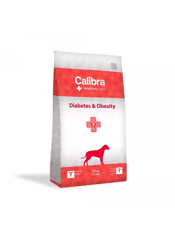 Calibra Veterinary Diets Dog Diabetes&Obesity - dry dog food - 12kg billede