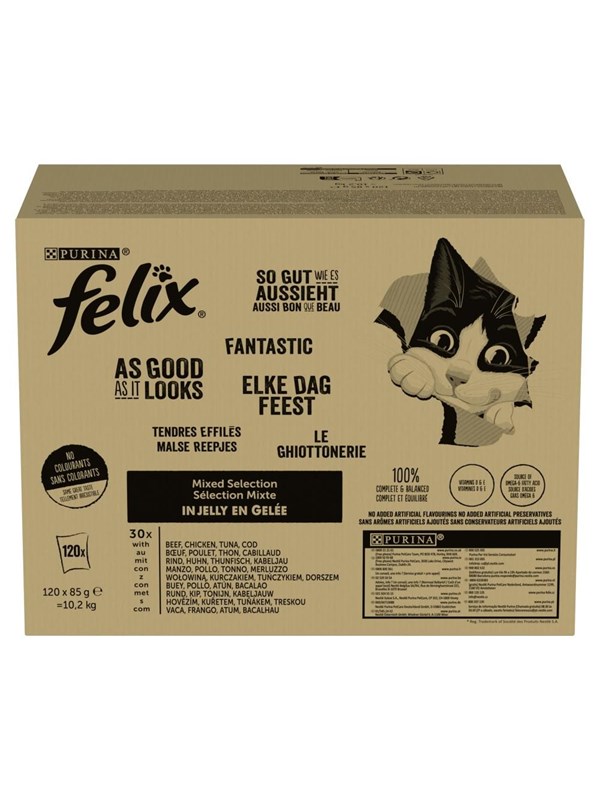 PURINA NESTLE Felix MIX 120x85g billede