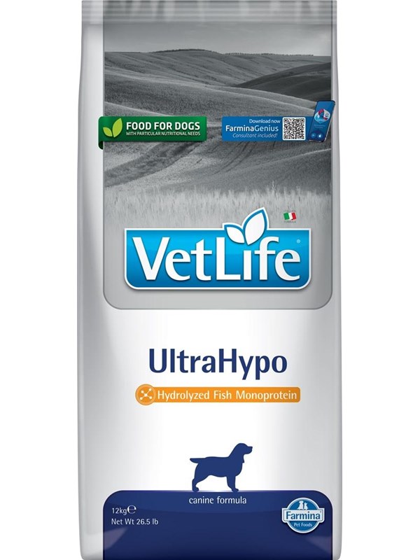 Farmina Vet Life Ultrahypo Dog Tørfoder Til Hunde 12 Kg