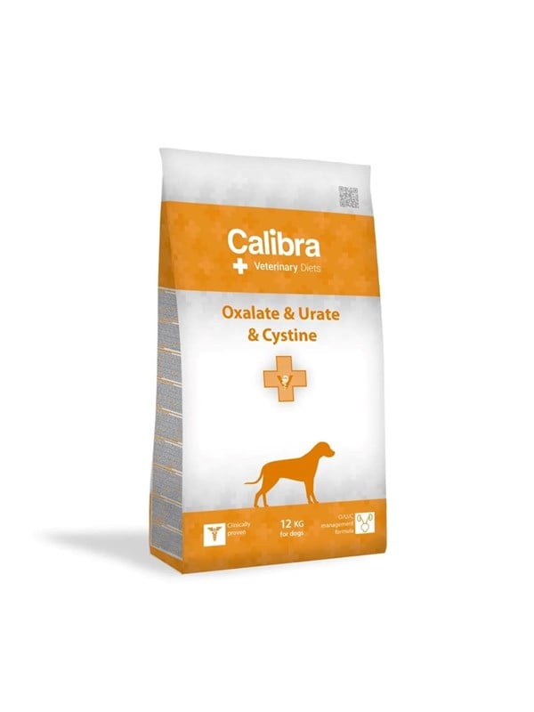Hundefoder tørfoder Calibra Veterinary Diets Oxalate, Urate & Cystine 12 kg
