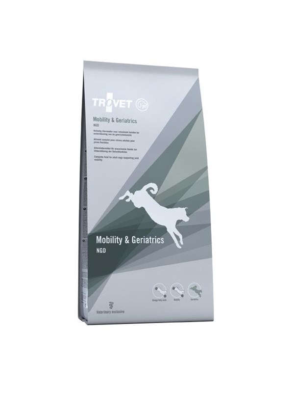 TROVET Mobility & Geriatrics MGD Poultry - dry dog food - 12.5kg billede