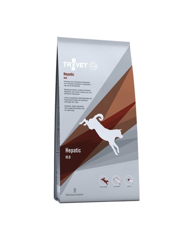 TROVET Hepatic HLD with chicken - dry dog food - 12.5 kg billede