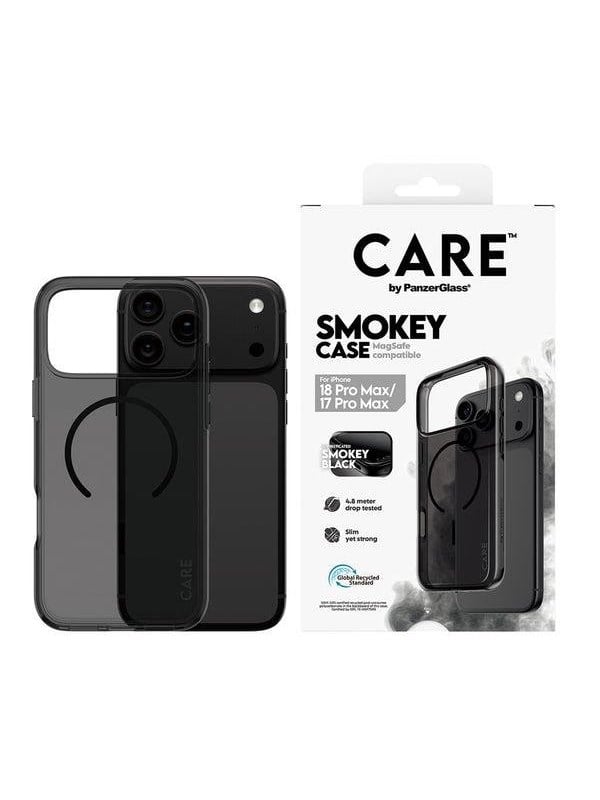 CARE by PanzerGlass Beskyttelsescover Polycarbonat (PC) Termoplastisk polyuretan (TPU) Apple iPhone 17 Pro Max, 18 Pro Max