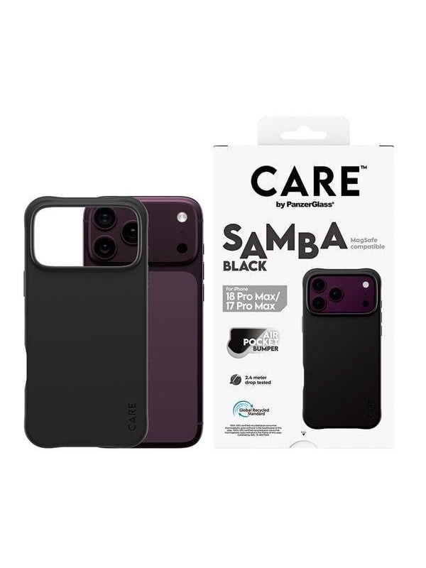 CARE by PanzerGlass Samba Case Black w. MagSafe Apple iPhone 18 Pro Max | 17 Pro Max - Køb til DKK 129 - Spar 31%