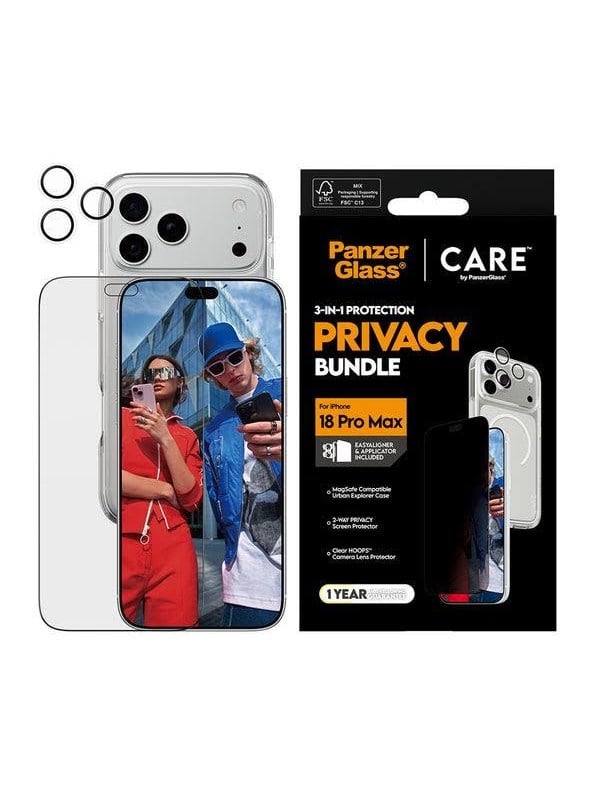 CARE by PanzerGlass Privacy Flagship 3-in-1 Bundle Apple iPhone 18 Pro Max - DKK 429 hos Proshop.dk