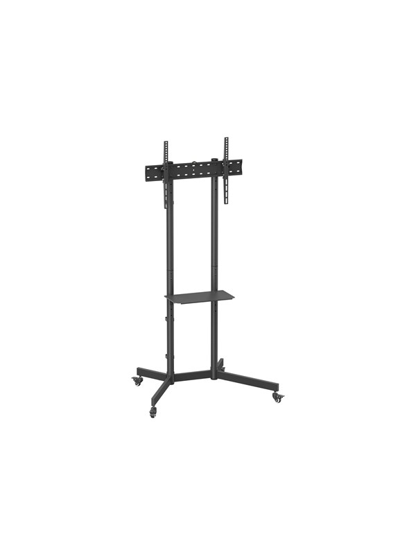 Gembird cart - for TV - with caster wheels tilt - Maks 45 kg - Maks størrelse 70"