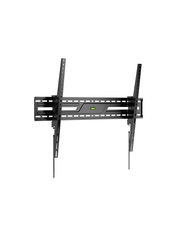 Gembird mounting kit - for LCD display - tilt - fine texture black - Maks 75 kg - Maks størrelse 100"