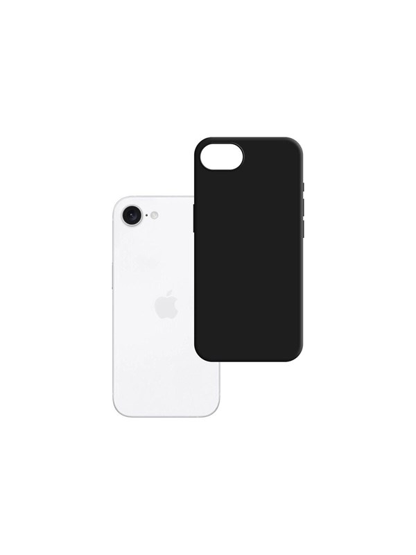 3mk Matt Case Beskyttelsescover Sort Apple iPhone 16e, 17e