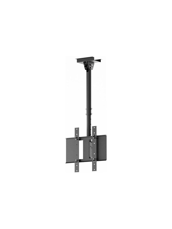 HI-ND mounting component - for flat panel - black - Maks 25 kg - Maks størrelse 65"