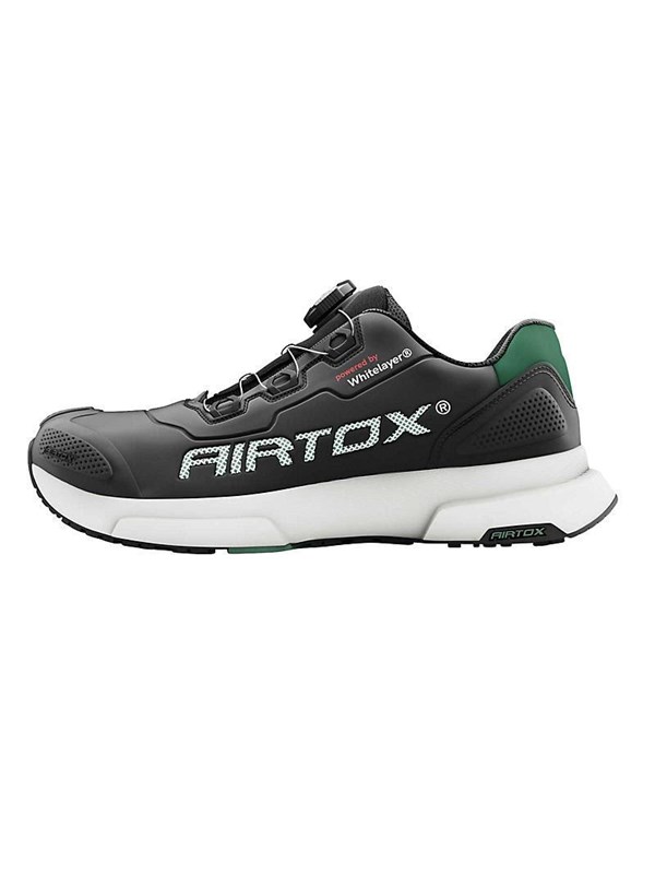 AIRTOX sikkerhedssko FL44, Styrosoft såler, Whitelayer sømværn, Wirelukning - Str. 47