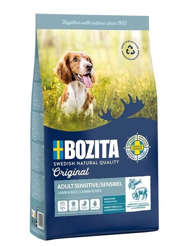 BOZITA Original Sensitive Digestion Lamb and rice - dry dog food - 12kg