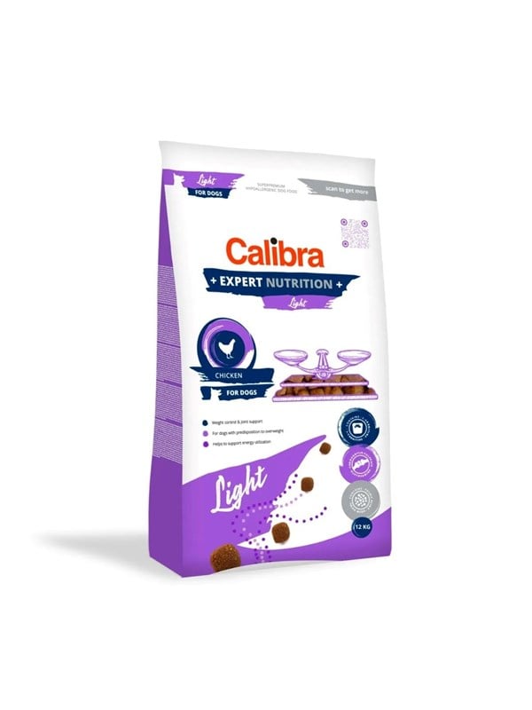 Calibra Dog Expert Nutrition Light - dry dog food - 12kg billede