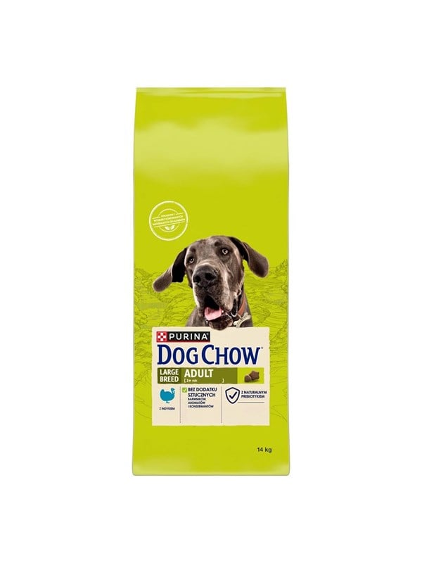 Hundefoder Purina Dog Chow Large Breed Adult 14 kg - Kalkun