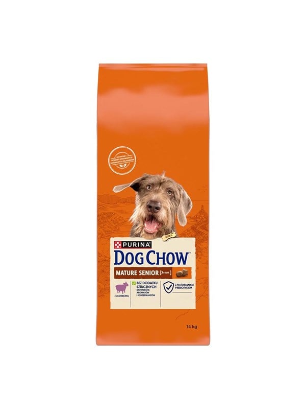 PURINA NESTLE Dog Chow Mature Senior with lamb - dry dog food - 14 kg billede