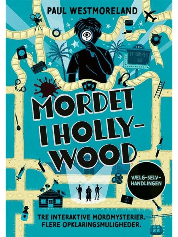 Mordet i Hollywood - Tre interaktive mordmysterier - Børnebog - Pocketbog