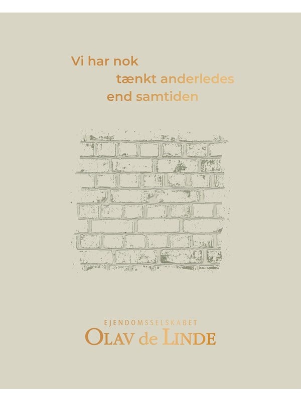 Vi har nok tænkt anderledes end samtiden - Kunst & Kultur - Hardcover