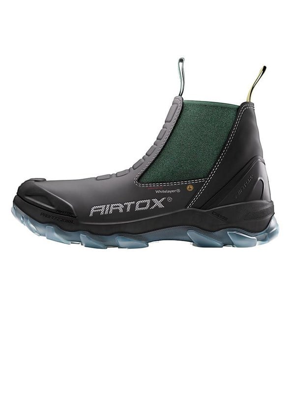 AIRTOX GLC sikkerhedsstøvle,Whitelayer sømværn, G-force air sål, Ergo alu tåkappe - Str. 46