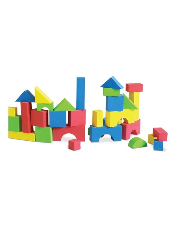 Edushape - Farvede skumklodser - 80 stk.