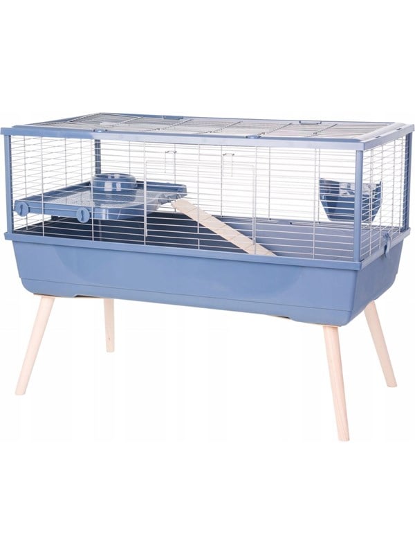 Zolux Neolife 100 blue - cage for domestic guinea pig billede