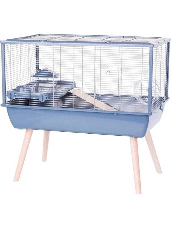 Hamsterbur ZOLUX Neolife 80 - blå med stativ