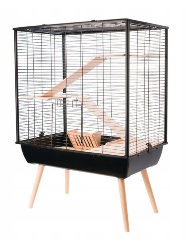 Zolux Cage Neo Cozy Large Rodents H80 black color billede
