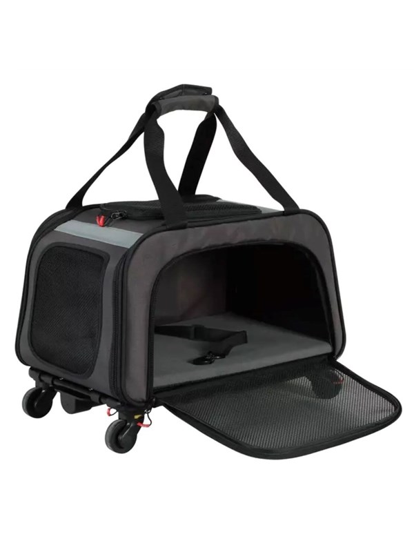 Zolux Nomad - wheeled pet carrier for dogs and cats - 47×32×27 cm billede